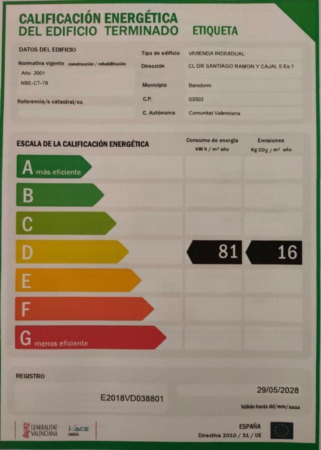 Hr Paradise Parque Residencial Benidorm Eksteriør bilde